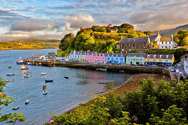 Portree , Isle of Skye, Scotland