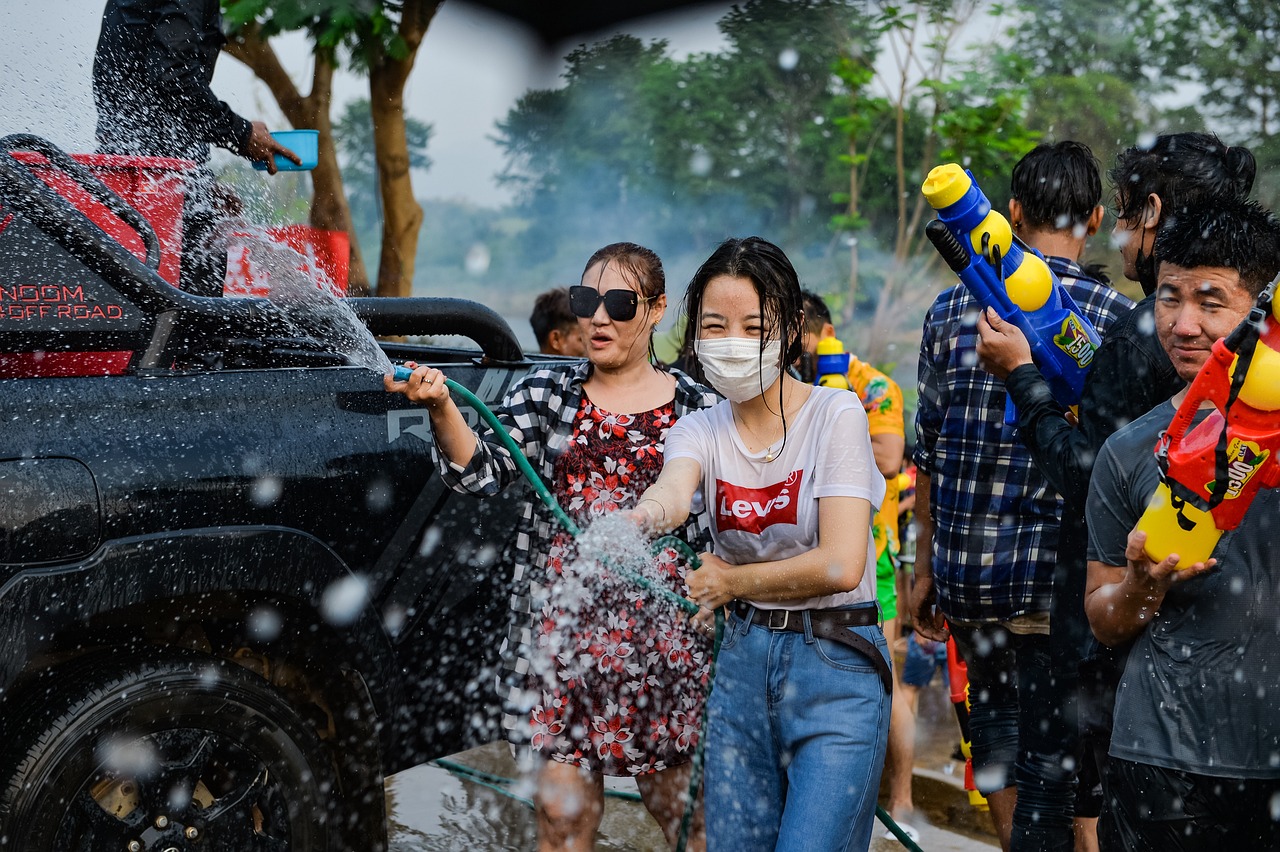 songkran festival in Thailand